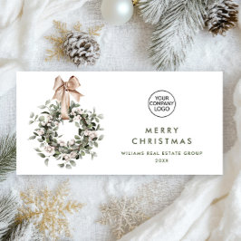 Bohemische Weihnachtsfeier Unternehmensgrüße Feiertagskarte