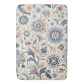 Bohemische Wildblume Badematte (Vorderseite Vertikal)