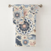 Bohemische Wildblume Badhandtuch Set (Insitu)