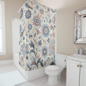 Bohemische Wildblume Duschvorhang (Beispiel)