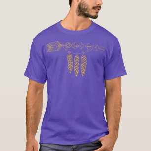Bohemische Würfel Arrow Tabletter Rollenspiel RP T-Shirt