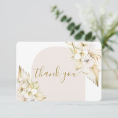 Bohemische Wüste danke Karte (Stehend Vorderseite)