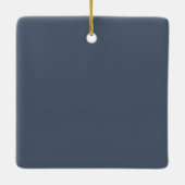 Bohemische Wüste Kaktus Foto Keramik Ornament (Rückseite)