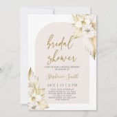 Bohemische Wüstendusche Einladung (Vorderseite)