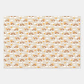 Bohemische Wüstenrost- und Sonnenmuster Geschenkpapier Set (Vorderseite)