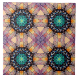 Bohemischer Akzent des dynamischen geometrischen M Fliese