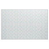 Bohemischer blauer Vintager Pastellschmetterling Stoff (Yard (91,4 cm))