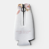 Bohemischer Blumenstrauß Pampas Grass Abschluss Flaschenkühler (Rückseite)