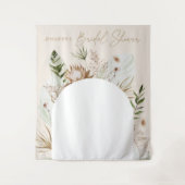 Bohemischer Brautparty aus Pampas Wandteppich (Vorderseite)