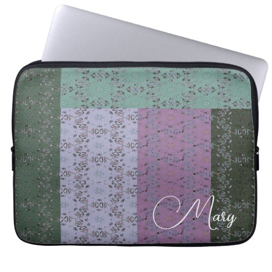 Bohemischer chic dec laptopschutzhülle (Vorderseite)