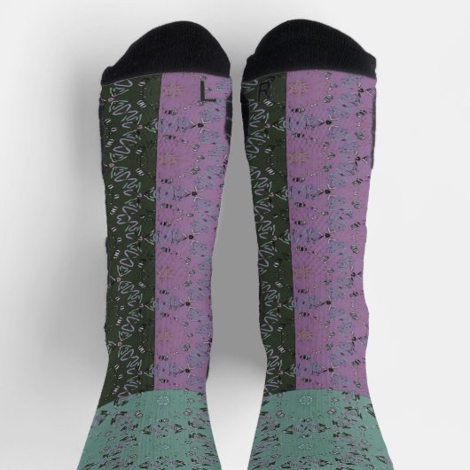Bohemischer Deko Socken (Oben)