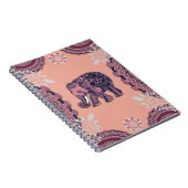 Bohemischer Elefant Notizblock (Rechte Seite)