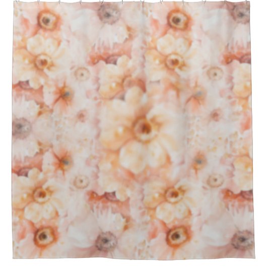 Bohemischer englischer Duschvorhang (Vorderseite)