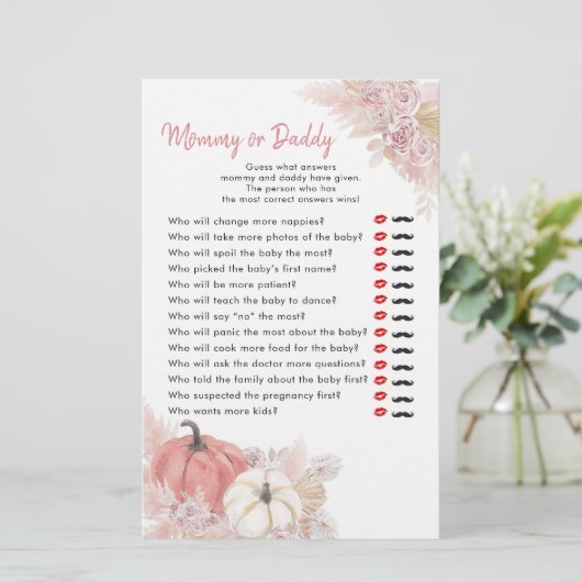 Bohemischer Fall in der Liebe Pumpkin Mommy oder D (Stehend Vorderseite)