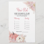 Bohemischer Fall in der Liebe Pumpkin Wie alte Elt (Vorderseite)