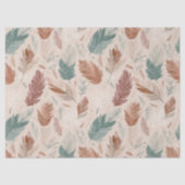 Bohemischer Feather Dance Seidenpapier (Vorderseite)