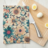 Bohemischer Frühling Blume Küchentücher (Viertel Falte)
