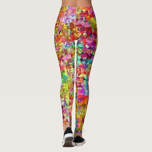 Bohemischer Geist Leggings (Rückseite)