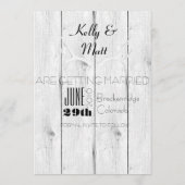 Bohemischer Glamour | FOTO SAVE THE DATE (Rückseite)