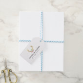 Bohemischer Goldanker mit Blume Geschenkanhänger (Mit Garn)