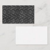 Bohemischer grauer Pfeil Abstrakter Stil Mitteilungskarte (Vorne/Hinten)