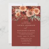 Bohemischer Herbst & Sommer Florenz Einladung (Vorderseite)