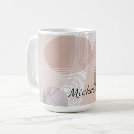 Bohemischer Hintergrund Kaffeetasse (Vorderseite Links)