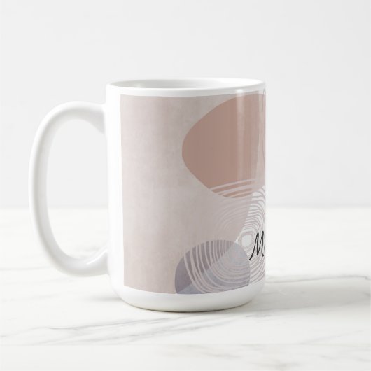 Bohemischer Hintergrund Kaffeetasse (Links)