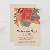 Bohemischer Junggeselinnen-Abschied für die intere Einladung (Vorne/Hinten)