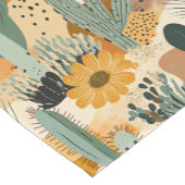 Bohemischer Kaktus- und Blumentisch-Runner Kurzer Tischläufer (Ecke)