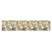 Bohemischer Kaktus- und Blumentisch-Runner Kurzer Tischläufer (Horizontal)