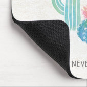 Bohemischer Kaktus | verlasse ich Sie nie Mousepad (Ecke)