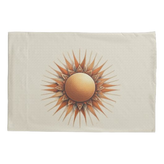 Bohemischer Mix aus aquamarinen, magentafarbenen, Kissenbezug (Rückseite)