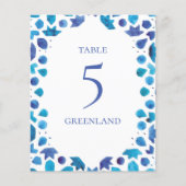 Bohemischer Name der blauen Farbtabelle (Vorderseite)