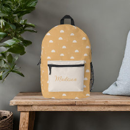 Bohemischer neutraler Individuelle Name Bedruckter Rucksack