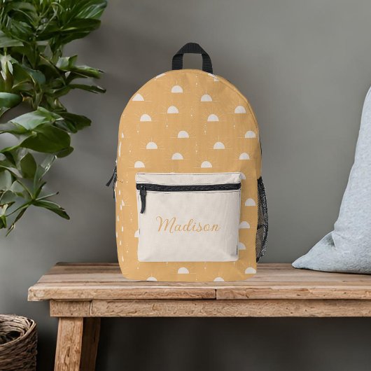 Bohemischer neutraler Individuelle Name Bedruckter Rucksack