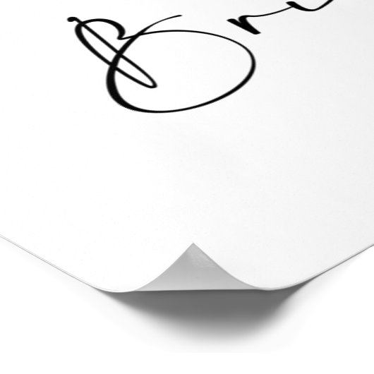 Bohemischer Orchard Pampas Brautparty Begrüßungsze Poster (Ecke)