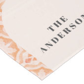 Bohemischer Pastor in Aquarellfarbe Mittelgroßer Tischläufer (Ecke)