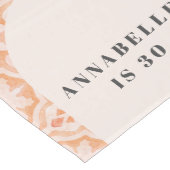 Bohemischer Pastor in Aquarellfarbe  Mittelgroßer Tischläufer (Ecke)