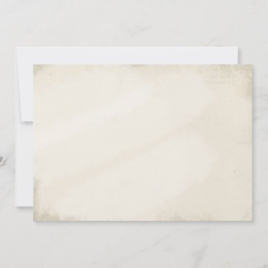 Bohemischer Pfauenfederhalter Elegante Aquamarine Save The Date (Rückseite)