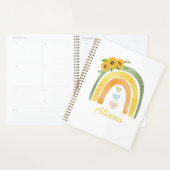 Bohemischer Regenbogen Sonnenblumen Personalisiert Planer (Anzeige)