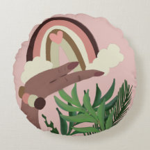 Bohemischer Regenbogen Tropische Blütenweibchen