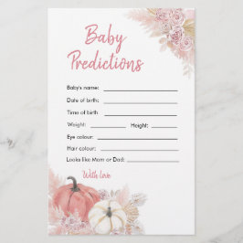 Bohemischer Rückgang der Liebe Pumpkin Baby Vorher