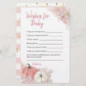 Bohemischer Rückgang der Liebe Pumpkin Wünsche für (Vorne/Hinten)