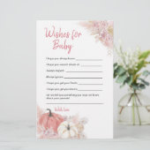 Bohemischer Rückgang der Liebe Pumpkin Wünsche für (Stehend Vorderseite)