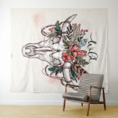 Bohemischer Schädel Wandteppich (Beispiel (Horizontal))