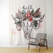 Bohemischer Schädel Wandteppich (Beispiel)