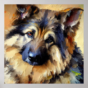 Bohemischer Schäferhund Poster