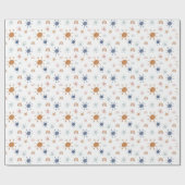 Bohemischer Sonnenschein und Regenbogen in den Erd Geschenkpapier (Flach)