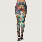 Bohemischer Stil Leggings (Rückseite)